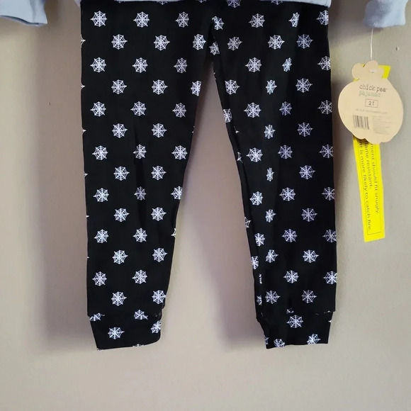 Chic PeaToddler Halloween Pajama Set “The Boo Crew” Long Sleeve 2-Piece Size 2T - Picture 3 of 7